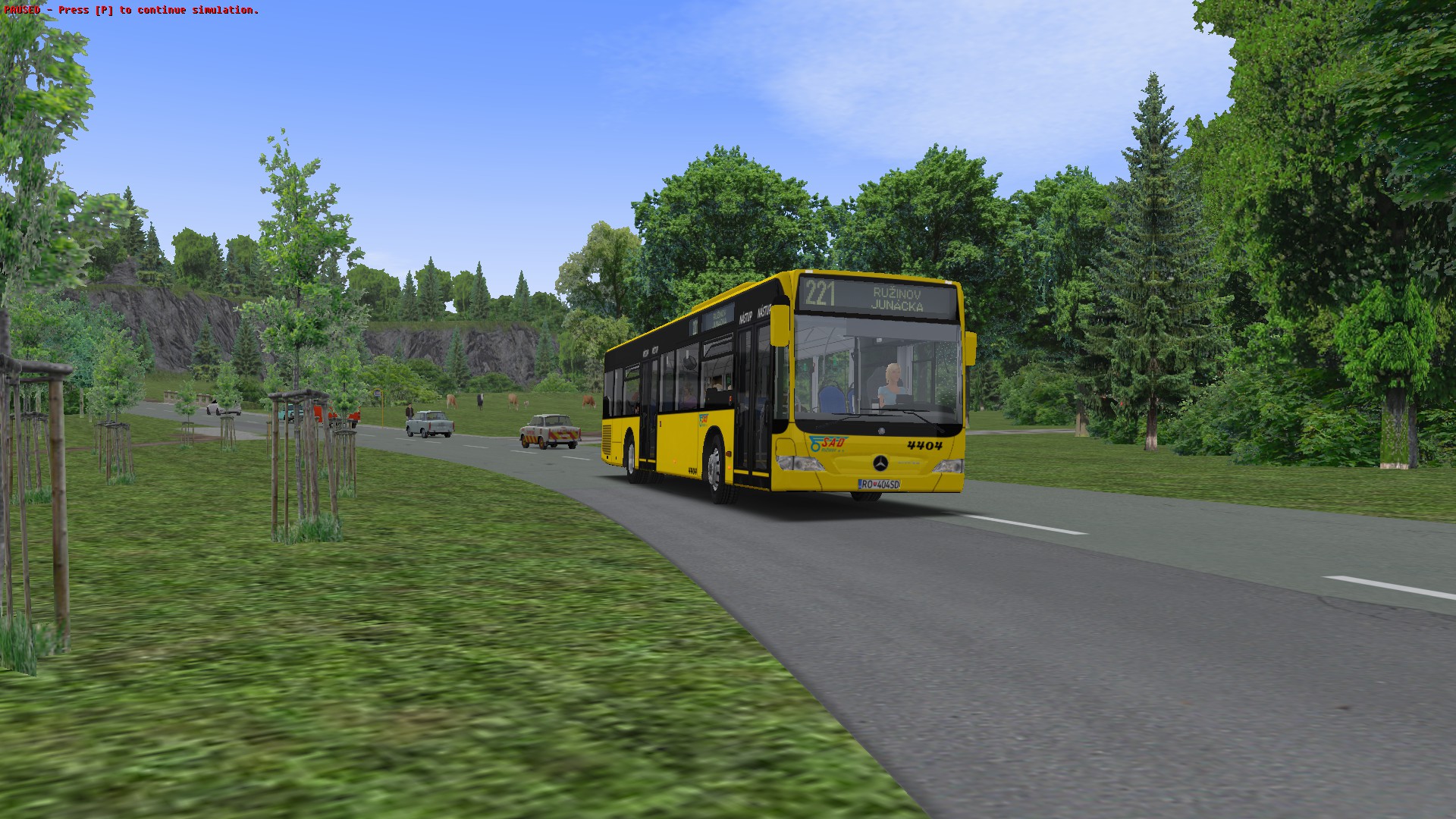 Mercedes-Benz O 530 Citaro facelift #4404 na linke 221 smer Ružinov, Junácka